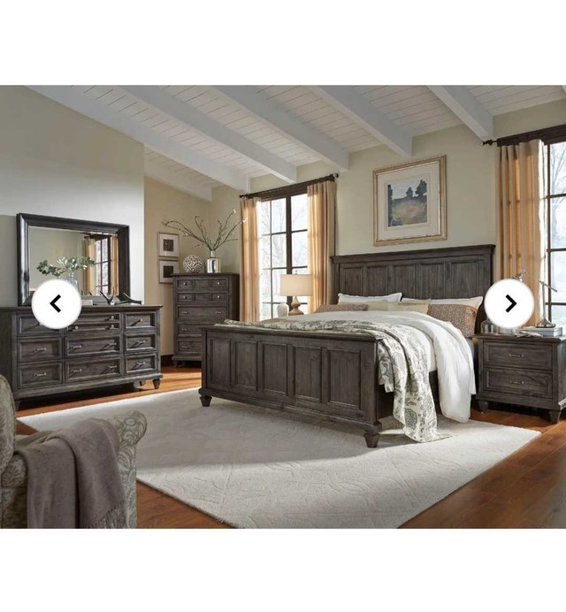 Calistoga Solid Wood Queen Bedroom Set – Paid Over $5,000 - photo 5