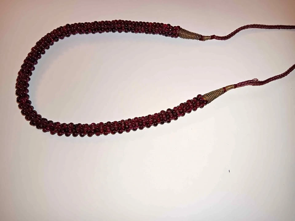 Garnet necklace