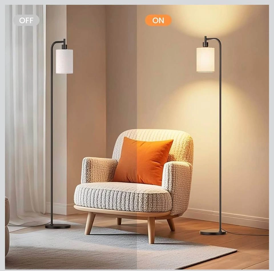 SIBRILLE Floor Lamp with Linen Shade - photo 5