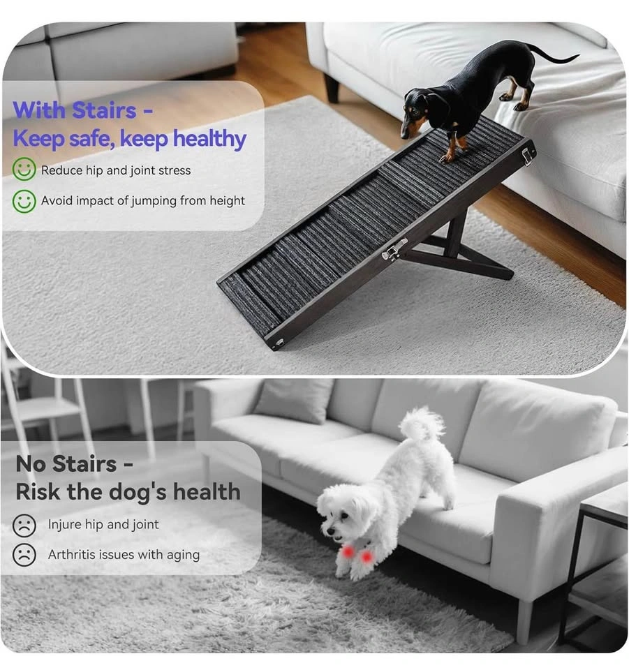 Dog Ramp for Couch, Foldable Small Dog Ramp - photo 5
