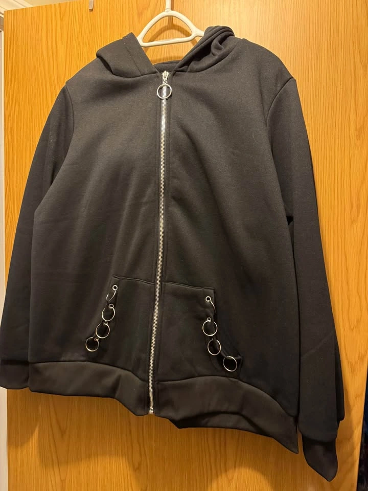 4XL SHEIN Zip-up Hoodie - photo 2