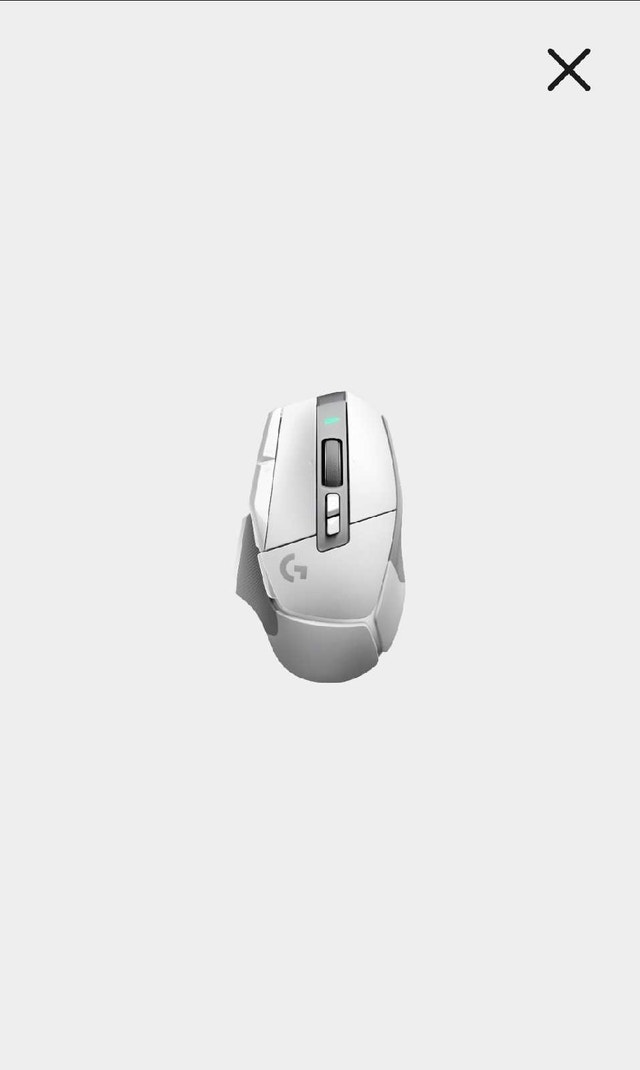 Logitech G502x Lightspeed Wireless Gaming Mouse - White