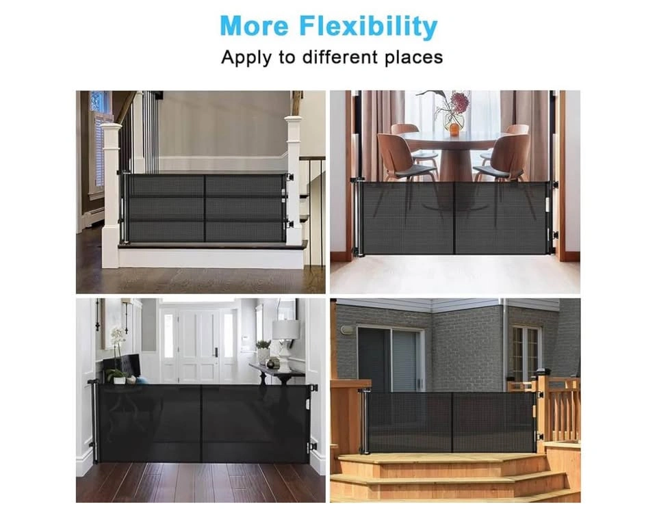 Extra Wide Retractable Baby Gate (Up to 78") - photo 2