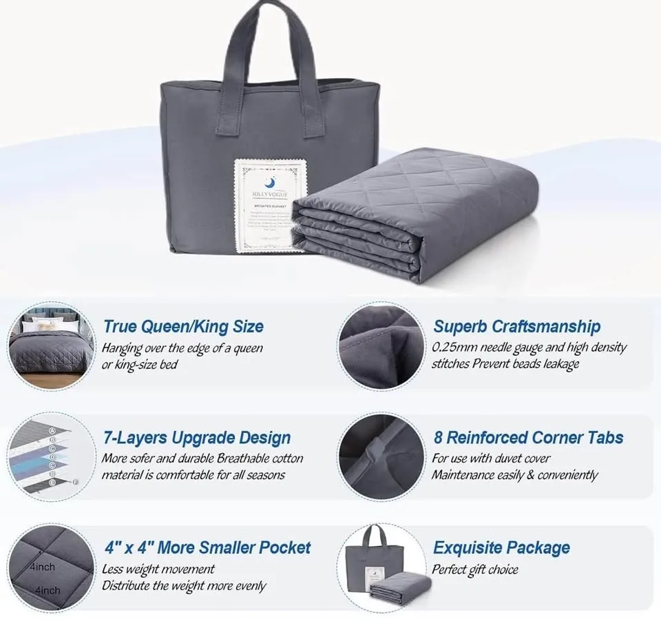 New King Size Weighted Blanket (25lbs) - photo 4