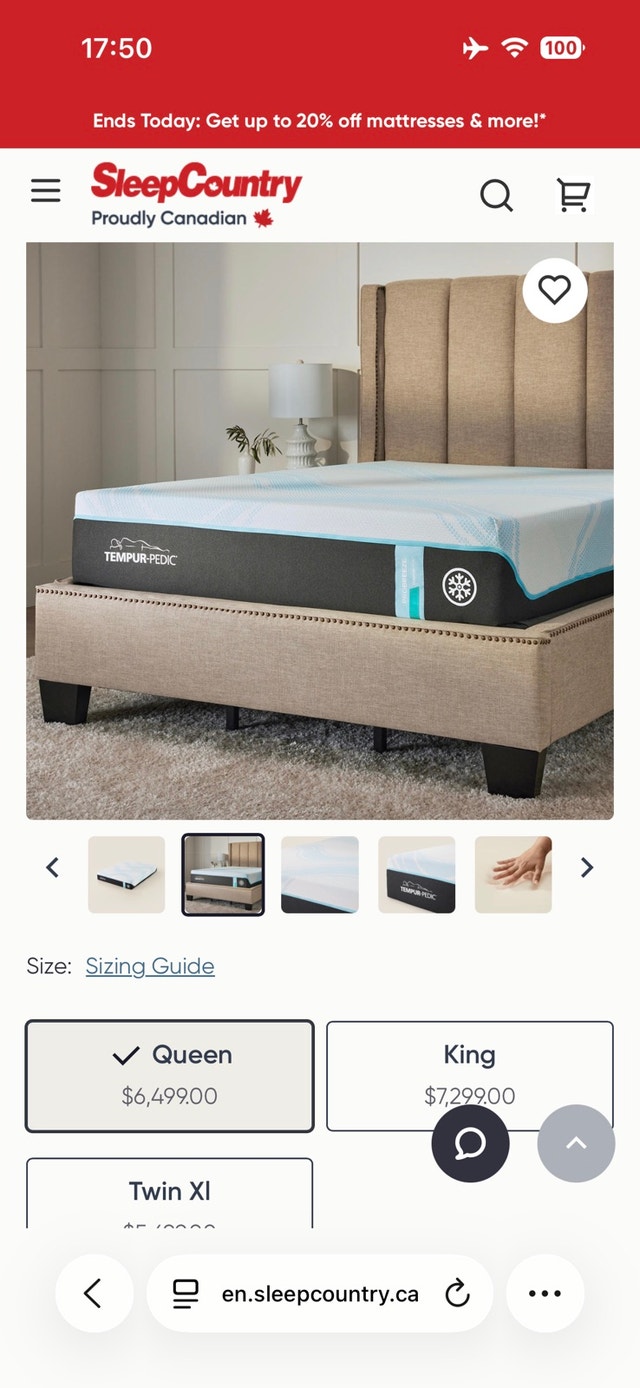 Queen Size Mattress - Like New - photo 2