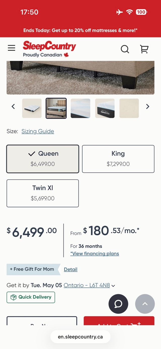 Queen Size Mattress - Like New - photo 4