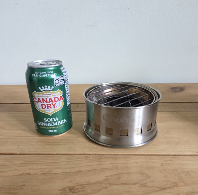Ohuhu Stainless Steel Wood Twig Portable Camping Stove - photo 2