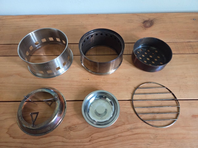 Ohuhu Stainless Steel Wood Twig Portable Camping Stove - photo 3
