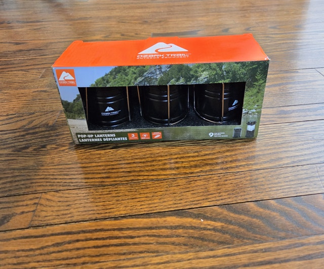 Ozark Trail 3 Pack Mini LED Camping Lanterns