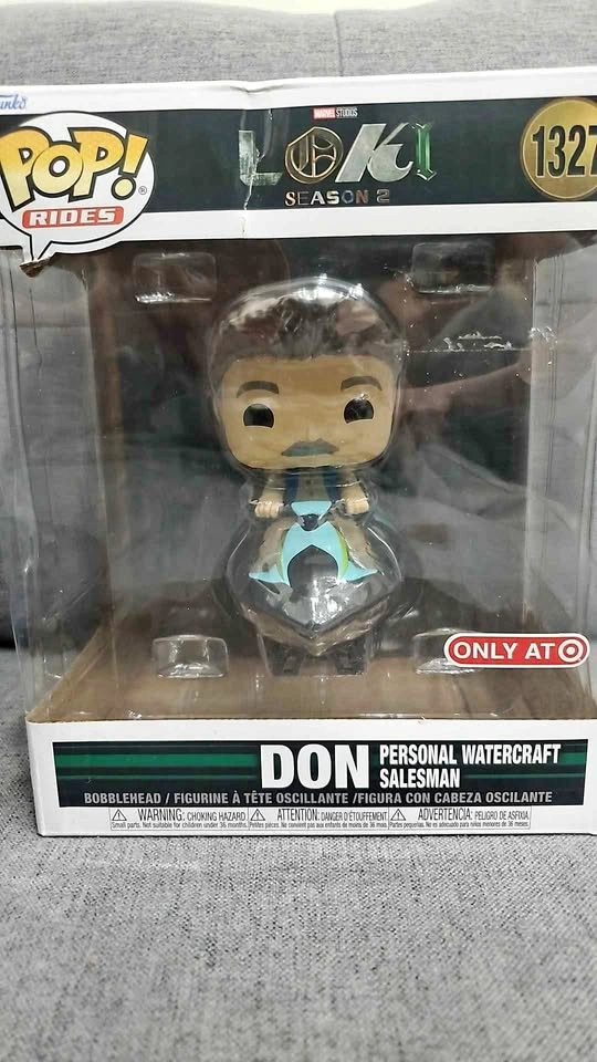 Don Personal Watercraft Salesman #1327 Funko Pop! Ride - Loki S2