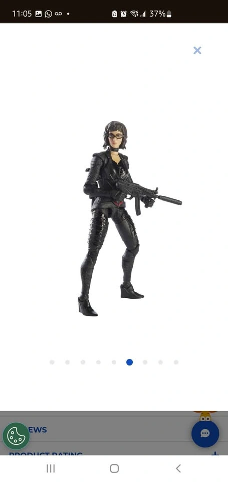 G.I. Joe Classified Snake Eyes & Baroness Figures - photo 3