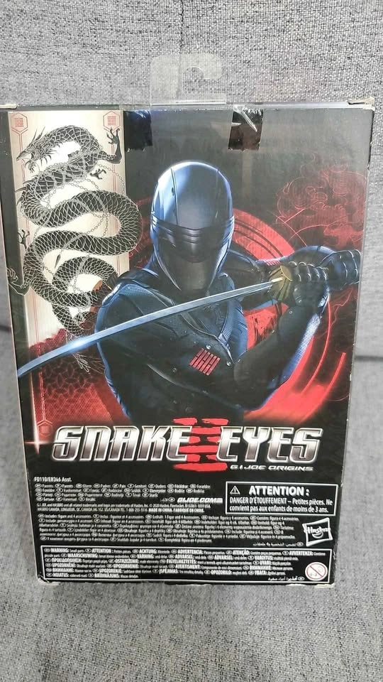 G.I. Joe Classified Snake Eyes & Baroness Figures - photo 4