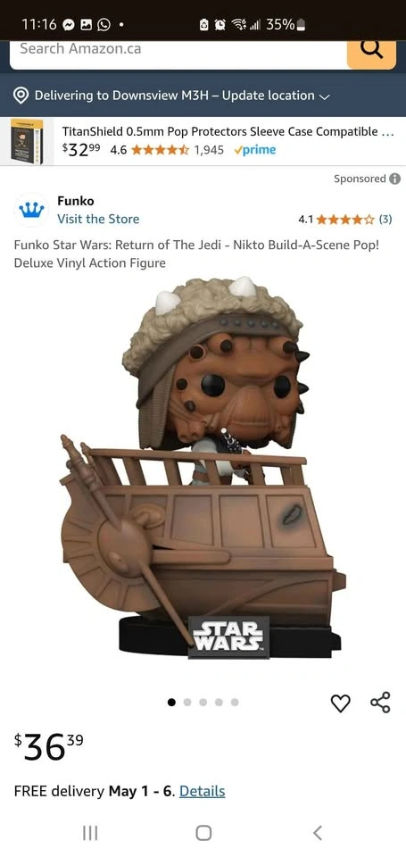 Funko Star Wars: Return of The Jedi - Nikto - photo 2