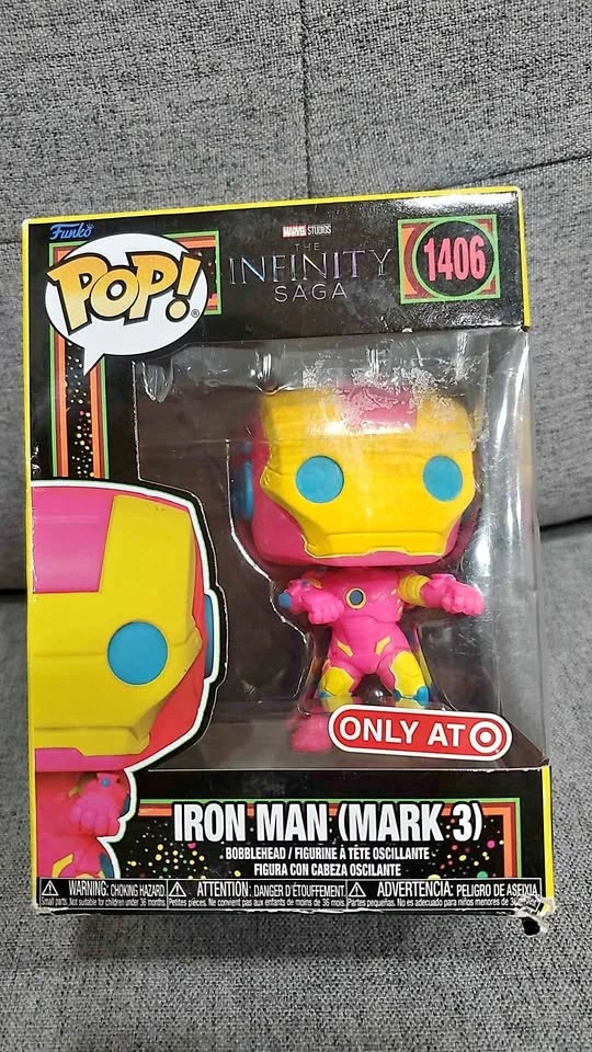 Funko Pop! Marvel Iron Man Mark 3 Target Exclusive #1406