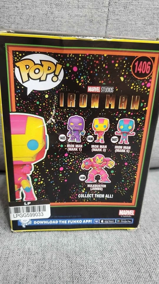 Funko Pop! Marvel Iron Man Mark 3 Target Exclusive #1406 - photo 3