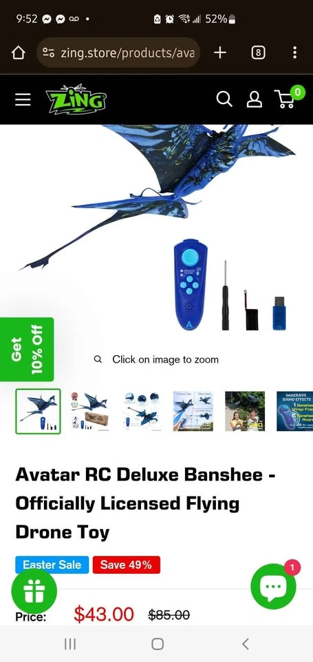 Avatar RC Deluxe Banshee - photo 2