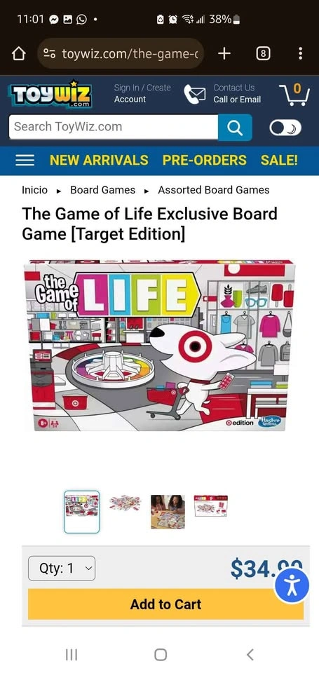 The Game of Life Exclusive Board Game [Target Edition] - photo 2