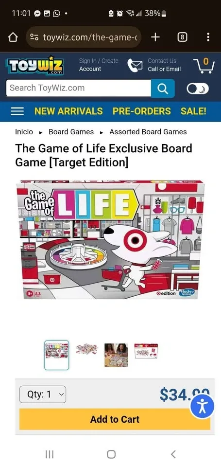 The Game of Life Exclusive Board Game [Target Edition] - photo 2