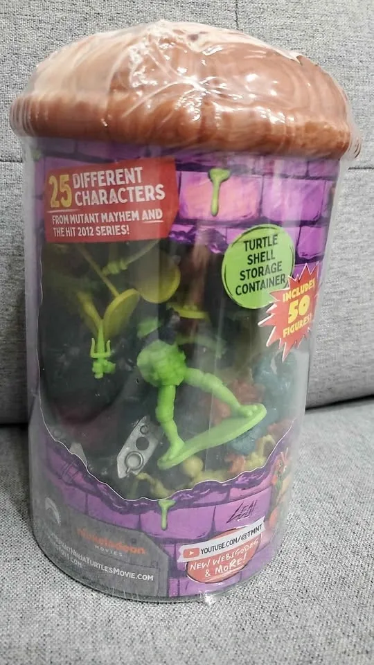 Teenage Mutant Ninja Turtles 2-Inch, Bucket of 50 Mini Figures - photo 3