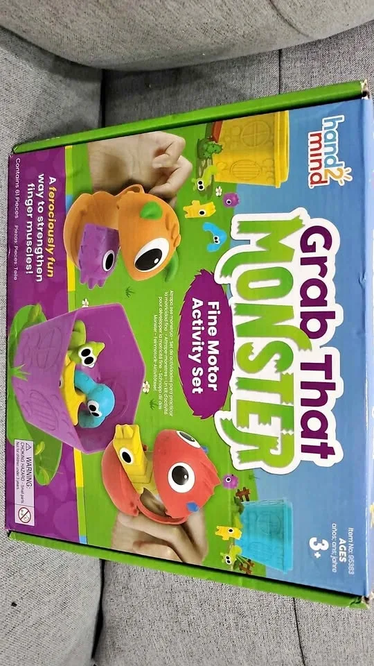 Grab That Monster Fine Motor Skills Game