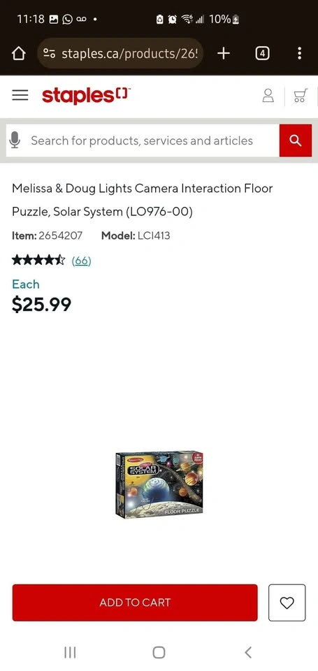 Melissa & Doug Solar System Floor Puzzle - photo 2