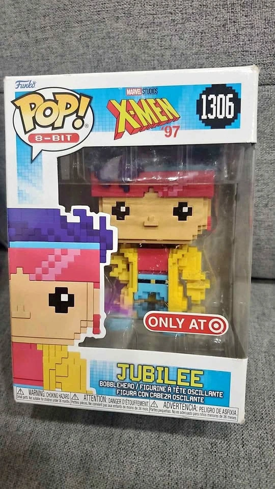 Funko Pop! Marvel X-Men 97 Jubilee 8-Bit #1306 Target Exclusive