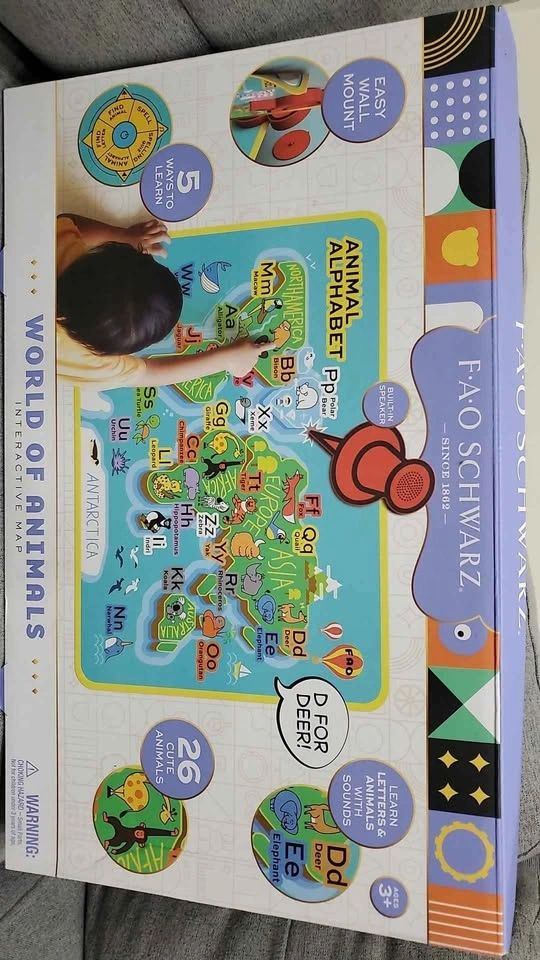 FAO Schwarz World of Animals Interactive Map - photo 2