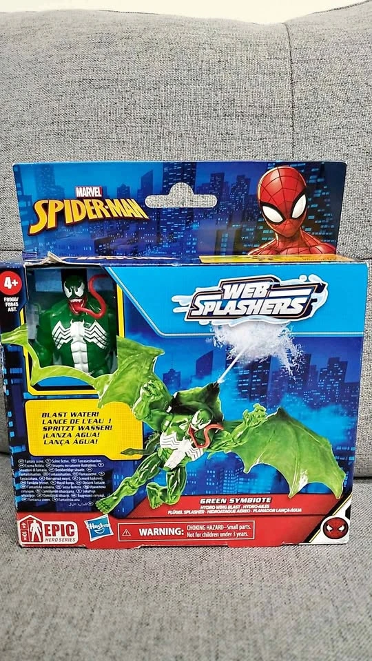 Web Splashers Green Symbiote Venom
