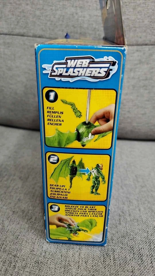 Web Splashers Green Symbiote Venom - photo 3