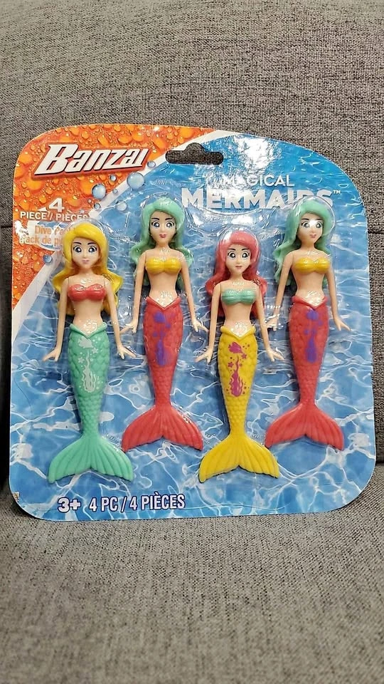 Banzai Dive Mermaids 4pc