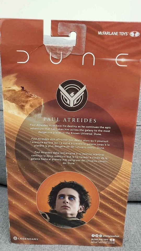 Dune: Part Two Paul Atreides 7in Action Figure - photo 2