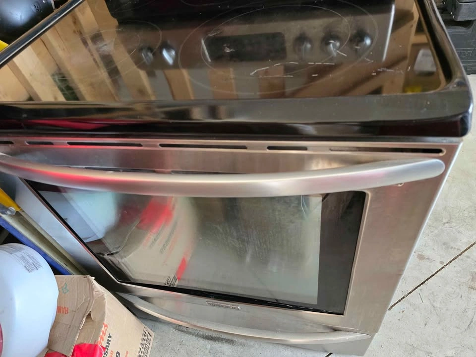 Used KitchenAid Stainless Electric stove for parts Pick up North - photo 2