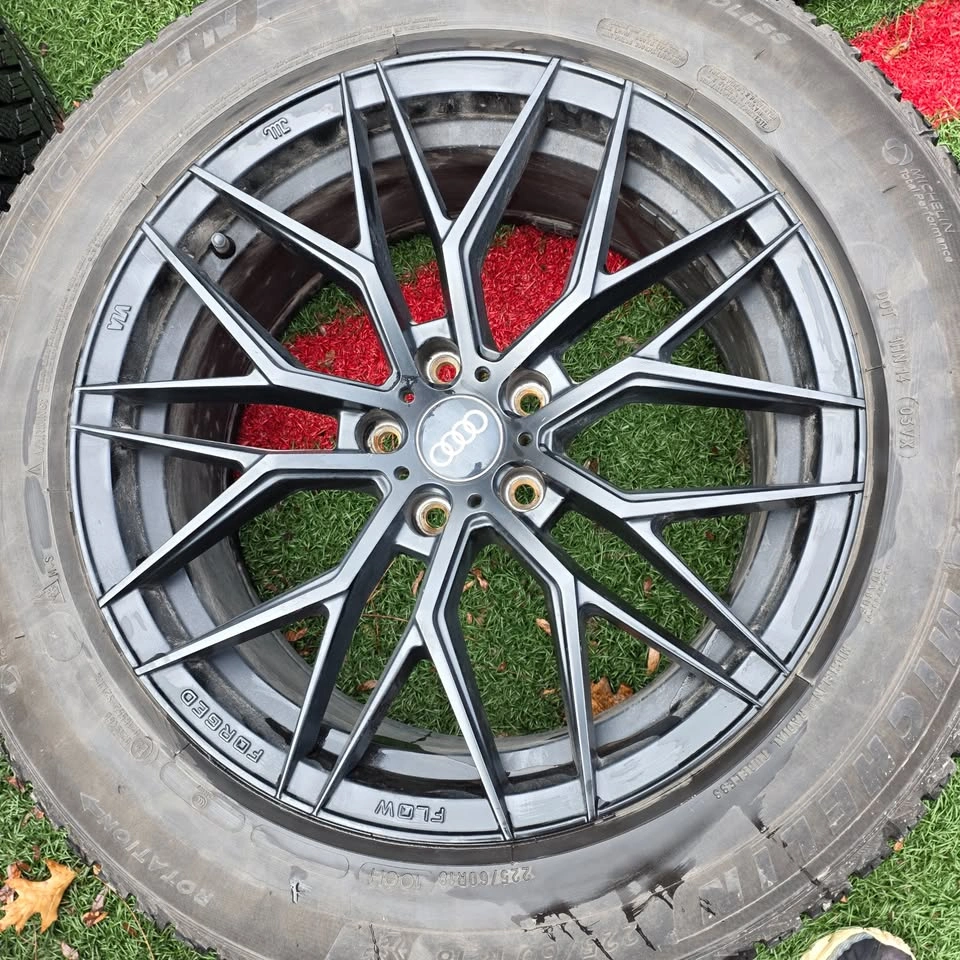 Michelin Winter Tires w/ Rims - 225/60R18 - photo 2