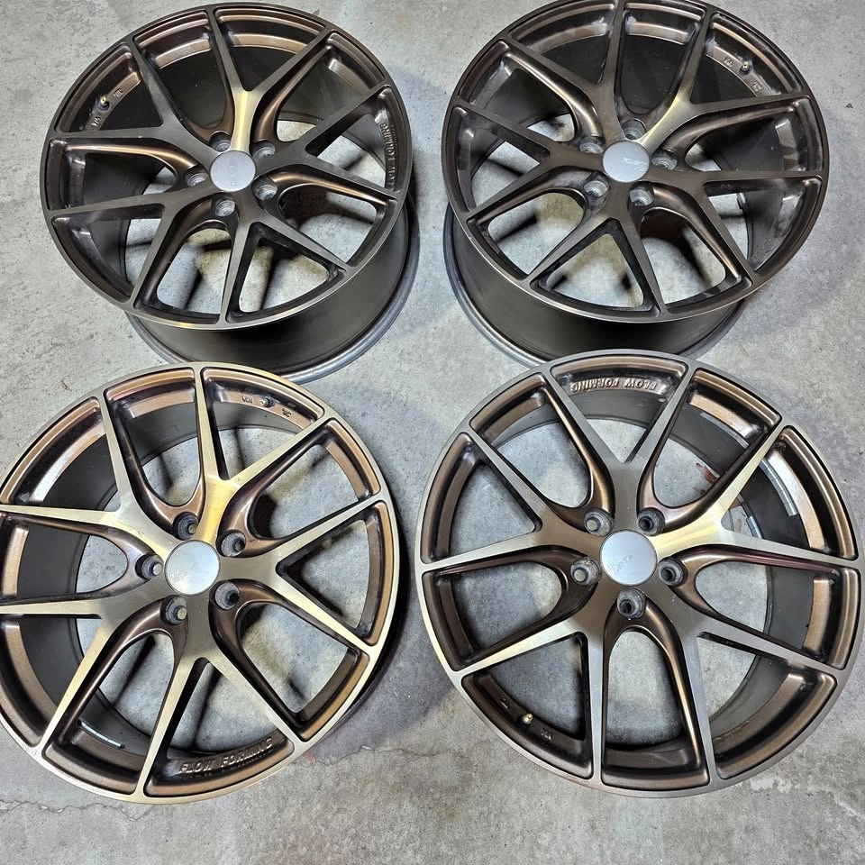 19 inch Bronze Fast FC04 Flow Form Alloy Rims 5x114.3