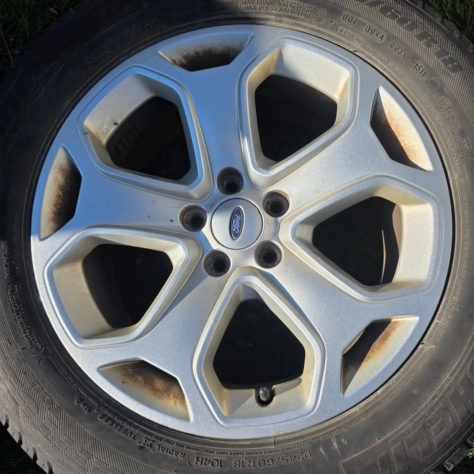 18 inch Ford OEM Alloy Rims 5x108 - photo 4