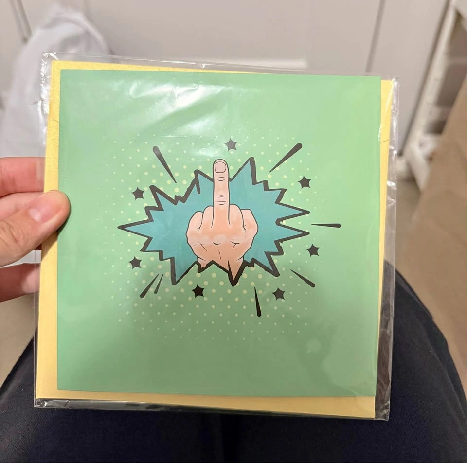 Funny Birthday Card Pop up