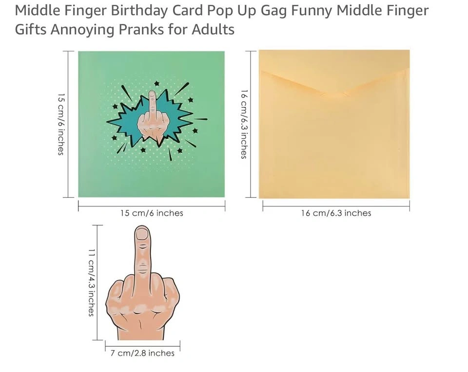 Funny Birthday Card Pop up - photo 4