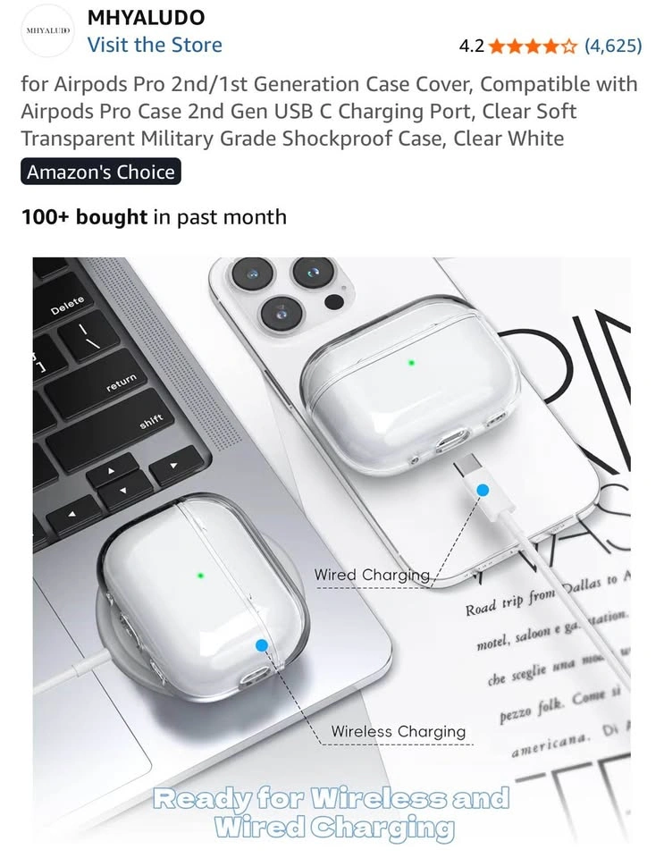 Airpods Pro 2nd/1st Gen Case Cover - photo 5