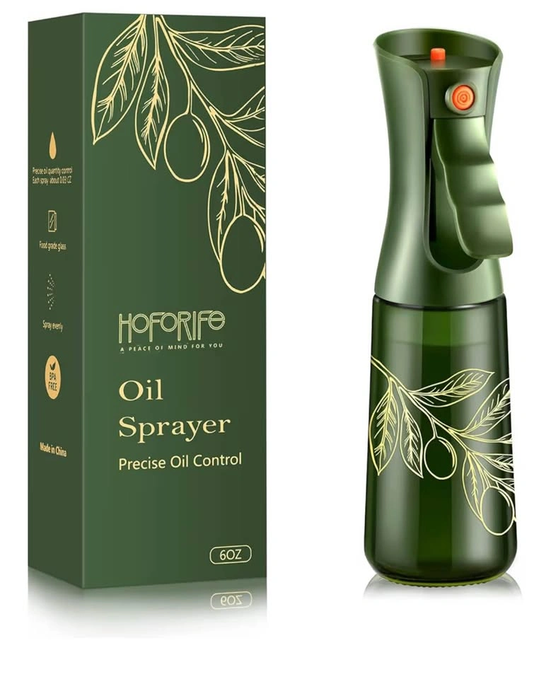 Glass Olive Oil Sprayer Bottle - 180ml - photo 2