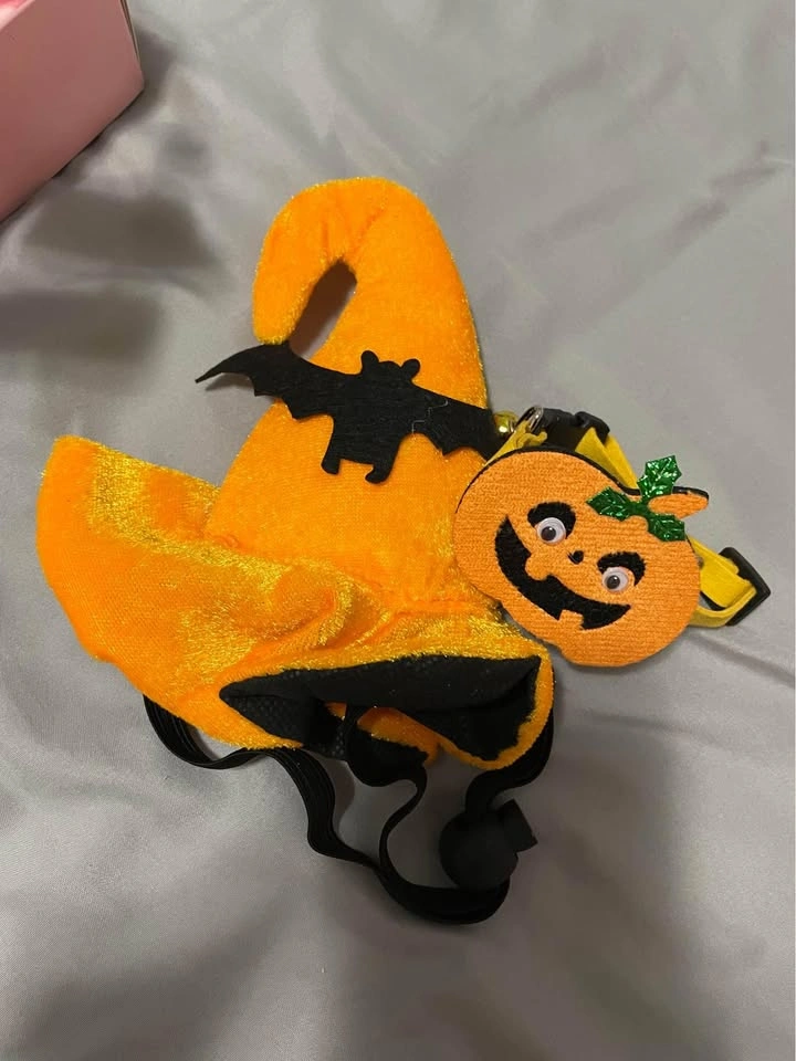 Halloween Hat and Collar for cats/small dogs - photo 3