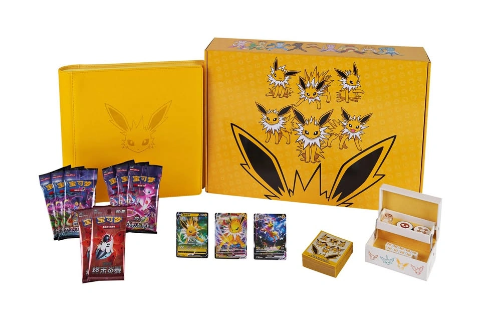 ✨ Pokémon Jolteon Eevee Advanced Gift Box Chinese Factory Sealed