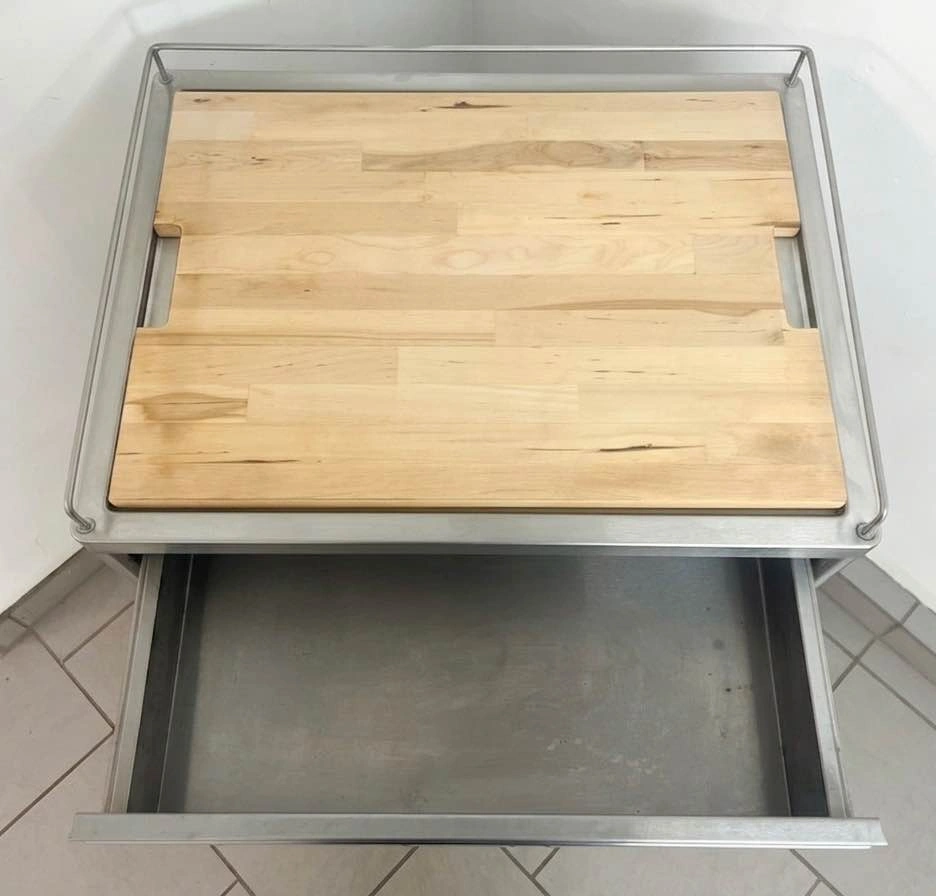 IKEA FLYTTA Stainless Steel Kitchen Cart - Excellent Condition - photo 4