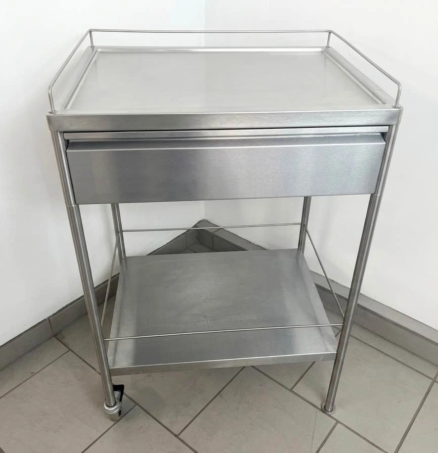 IKEA FLYTTA Stainless Steel Kitchen Cart - Excellent Condition - photo 5