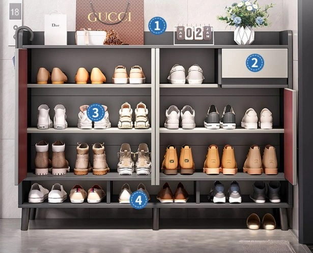 Brand New Shoe Cabinet with Storage - Left - SOCE010 - photo 3