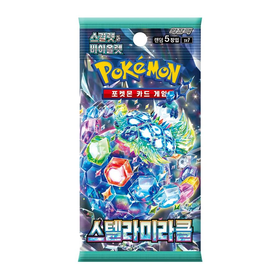 ✨ Pokémon Stellar Miracle Booster Boxes Korean Factory Sealed ✨ - photo 2