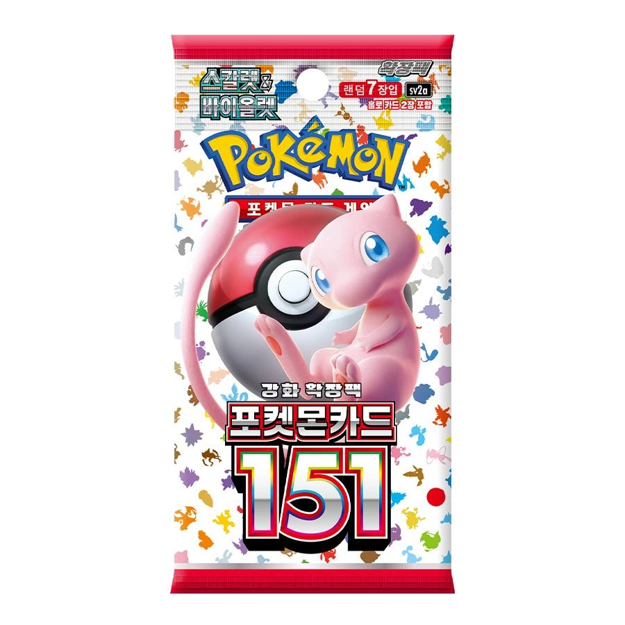 ✨ Pokémon 151 Booster Boxes Korean Factory Sealed ✨ - photo 2