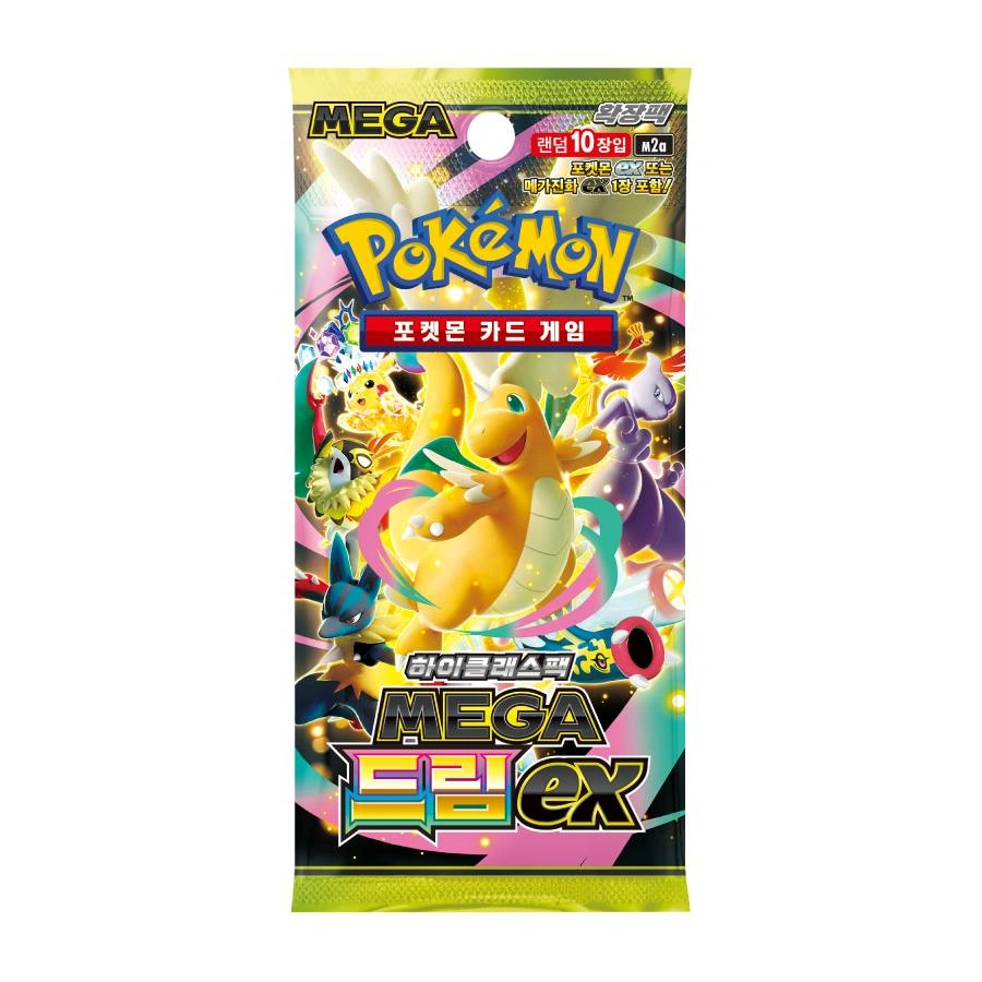 ✨ Pokémon MEGA Dream ex Booster Boxes Korean Factory Sealed ✨ - photo 2