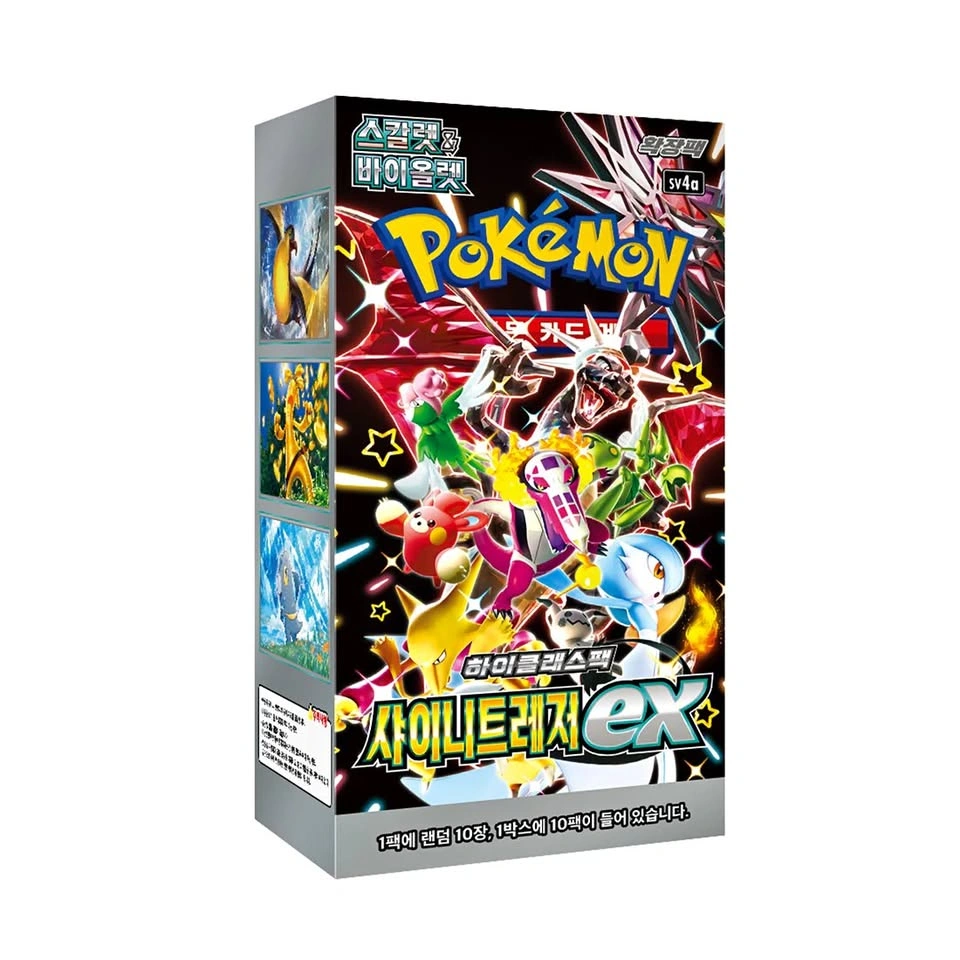 ✨ Pokémon Shiny Treasure ex Booster Boxes Korean Factory Sealed