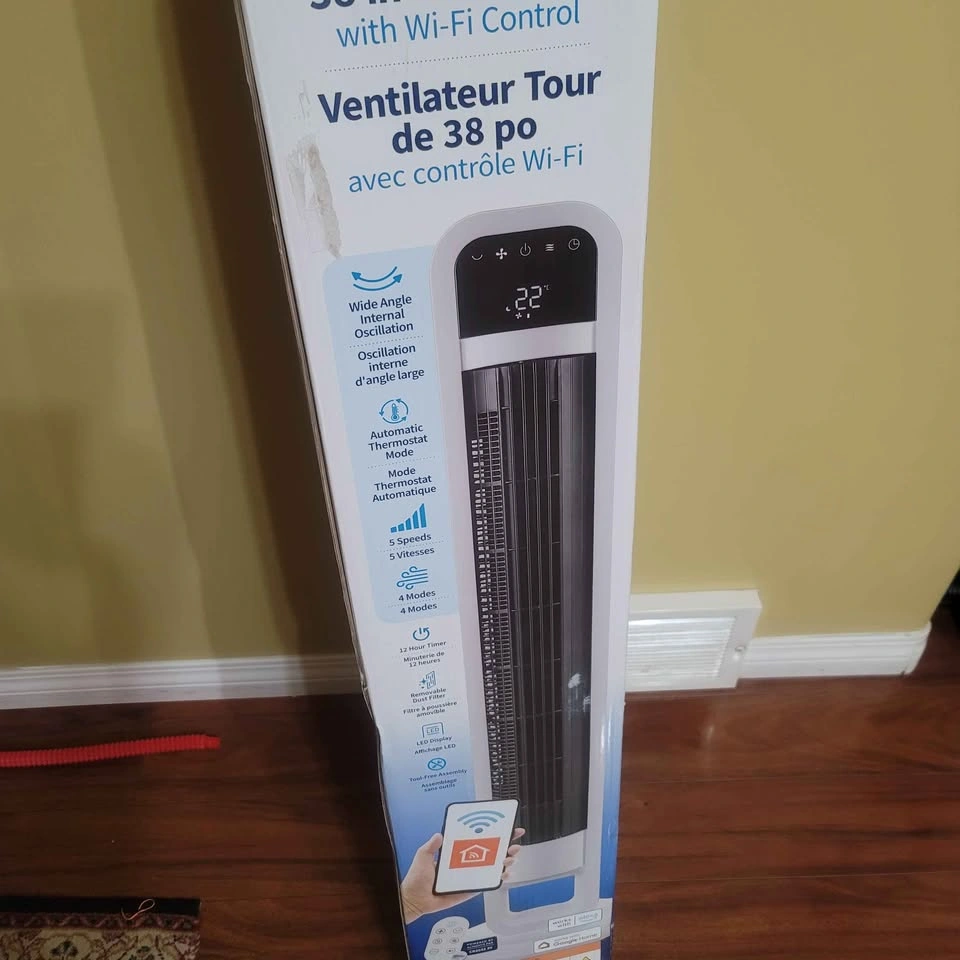 Omnibreze Tower fan (Brand new in box) Remote missing - photo 4