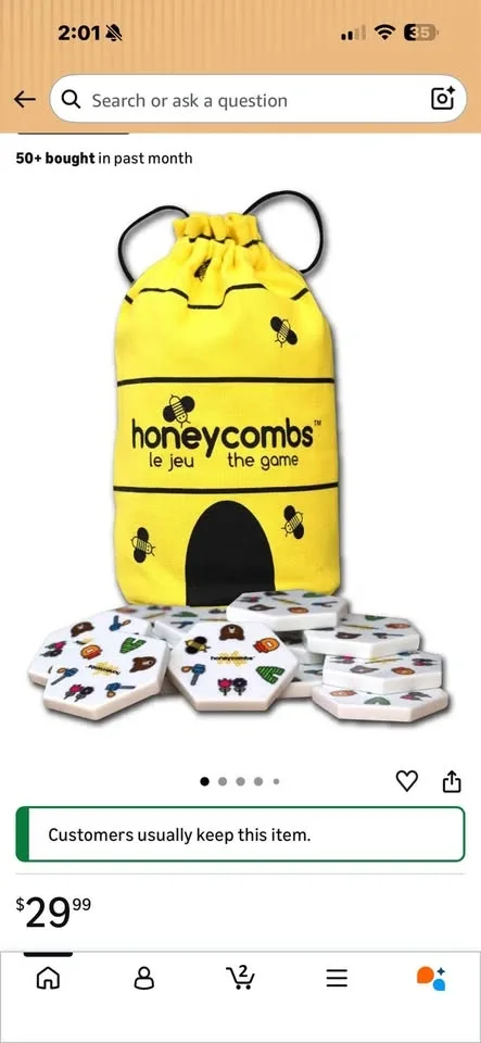 Honey comb game - still sealed - photo 2